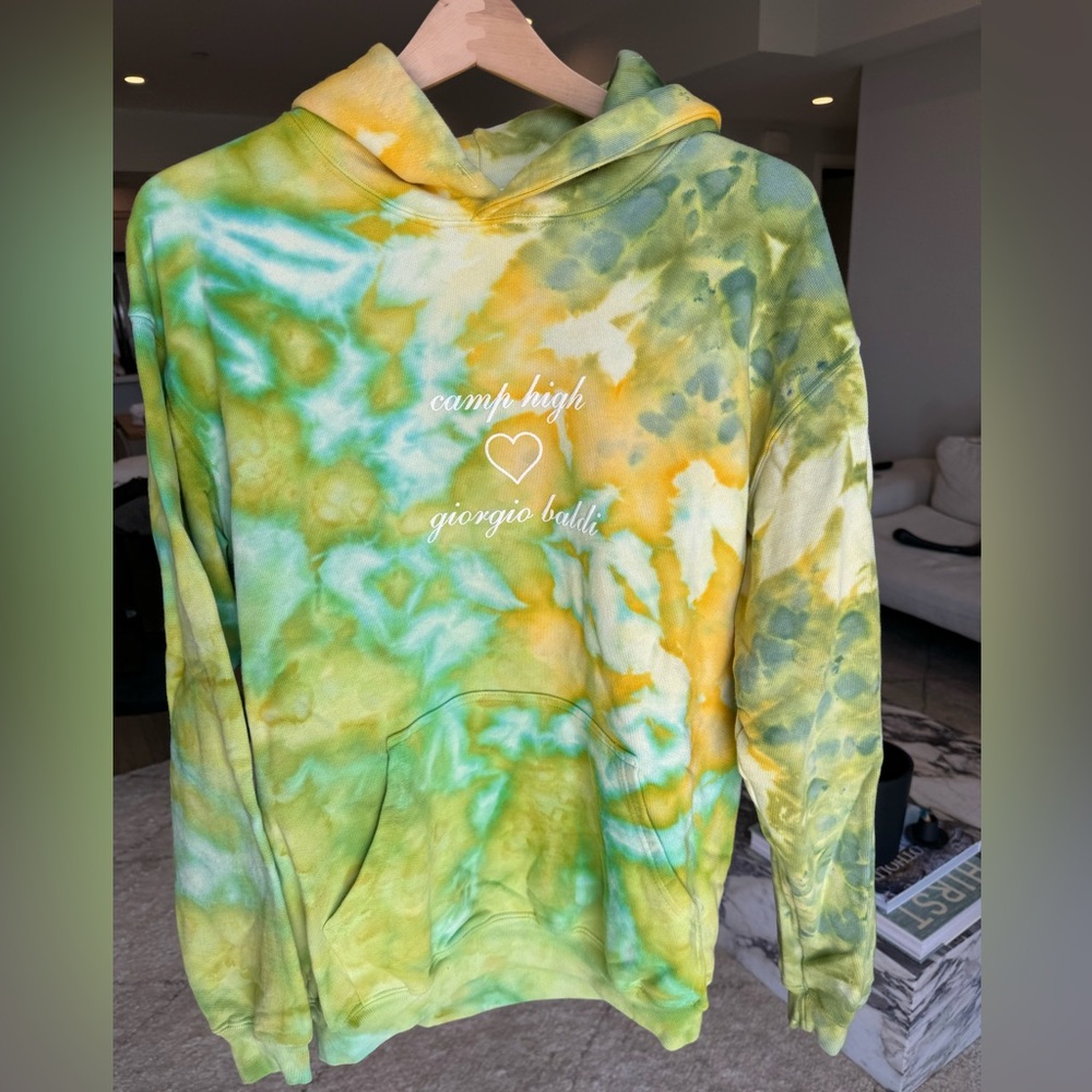 Giorgio Baldi x CAMP HIGH collab hoodie